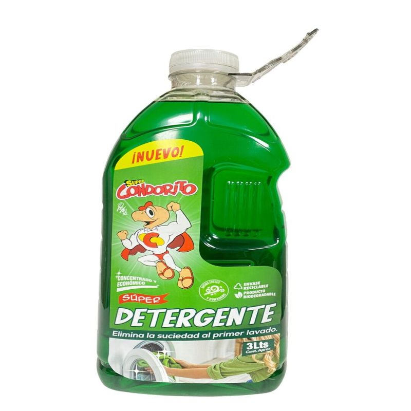 Detergente 3L Súper Condorito